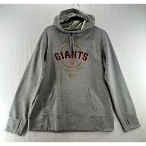 Nike Hoodie Women's Size XL San Francisco Giants World Series Championship Gray